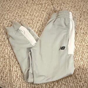 New Balance Kids Light Gray Joggers